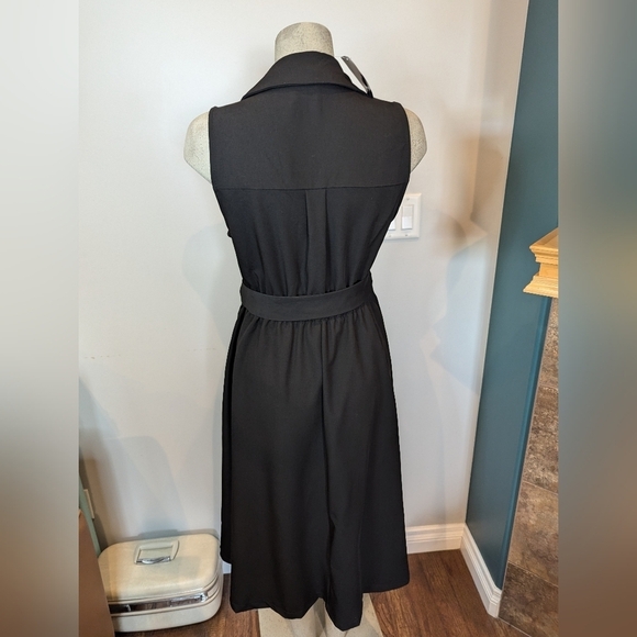 NWT Torrid black Midi Shirtdress with tie waist 0x, 12 - Picture 11 of 17